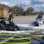 Tödliches Autorennen auf A66: Angeklagte schweigen